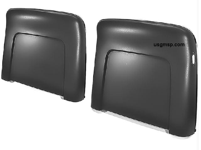 Seat Back Panels (2) 68-72 Era GM Buckets A & B body