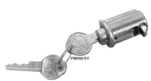 Glove Box LOCK & Keys: 55-67 Various GM