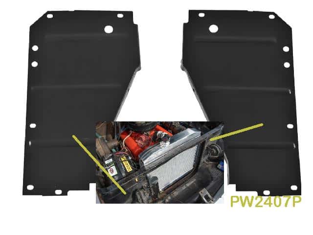 Radiator Support SIDE PANELS: 55, 56 or 57 Pair