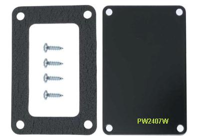 57 Chev Heater Valve Block Off PLATE Kit