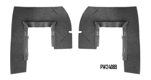 57 Chev tail lamp bumper INSULATORS (Pr)