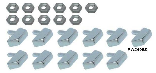 62 Chev Impala / Bel Air Grill ornaments (11)
