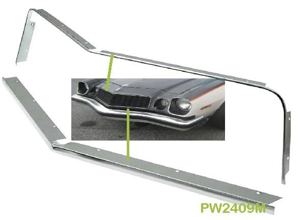 Grill Molding Set: 74-77 Camaro