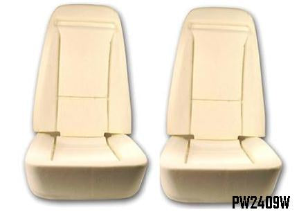 Seat Foam: Corvette 70-74 Pr set