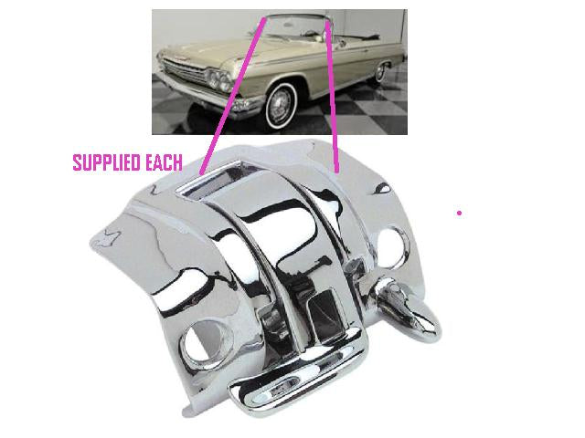 Convertible Top LATCH: 61-64 Chev Imp / Pont Paris /Nova   (ea)