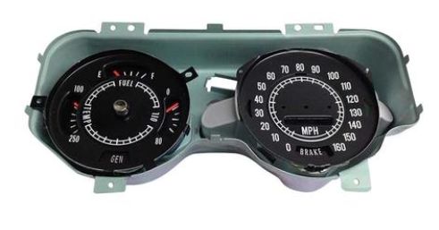 69 Firebird TA Dash Cluster (w/ Rally Gauges)
