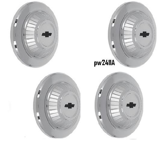 Hubcap Set: 67 Camaro Standard Poverty pack 14" - Set of 4.