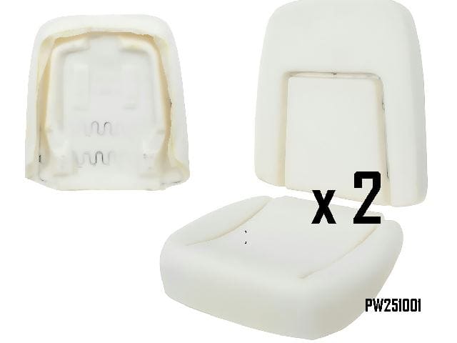 Seat Foam: 1969 Camaro ONLY.. DELUXE ONLY (pair)