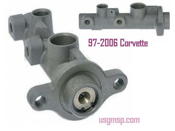 Master Cylinder: 1997-2004 Corvette (Reconditioned GM Original Body assembly)