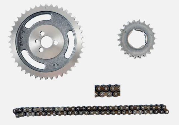 TIming Chain & Sprocket Kit: SB Chev V8 283-400