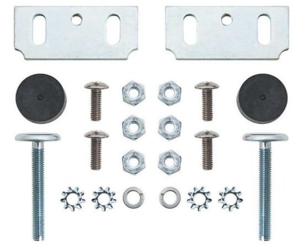 55-57 Chev Door WINDOW STOP SET