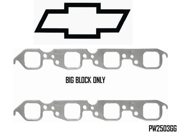 Exhaust manifold gasket set - BIG BLOCK Chev V8