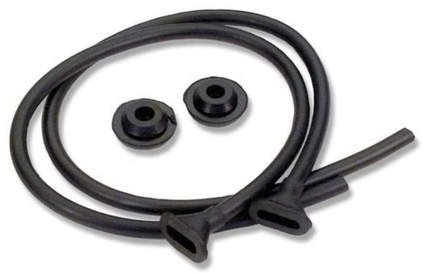 Glass drain pipe: 56-57 Chev (PR)