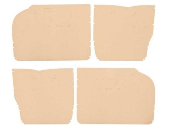 55-57 Chev Door Trim Packing Panel Blanks (4) - 4 Door Pillarless