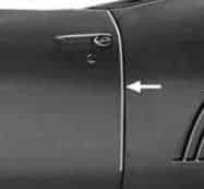 Door Edge Moldings: 67-69F Vertical Pair Set