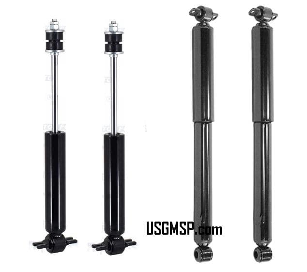 Shock Set: 58-64 - Chev/Paris/Laur STD - FRONT AND REAR