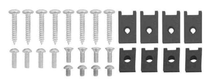 55 Chev Tail lamp Fastener kit