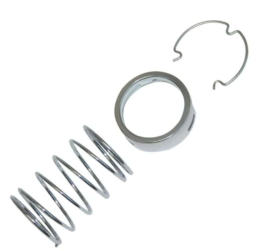 Steering Column LOWER bearing cap & Spring: 67-79 GM various