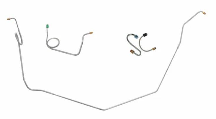 Brake Line Kit: FRONT 1969 Camaro & Firebird w/ Factory DRUMS & booste ...