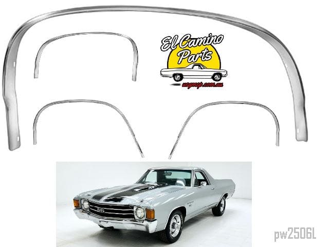 Wheel Arch Mold Kit: 70-72 El Camino (4)