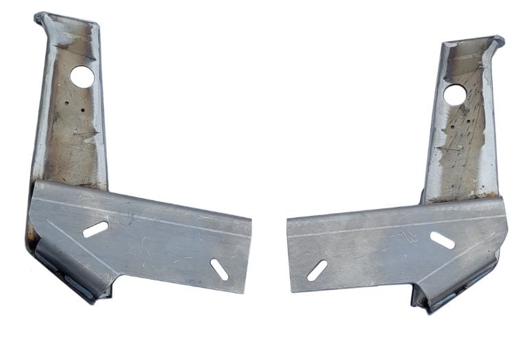 1968-69 Pontiac GTO FRONT BUMPER BRACKETS For HIDEAWAY HEADLIGHTS cars