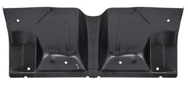 Rear Seat floor panel: 67-69F  UNDER REAR SEAT -  Camaro - Firebird
