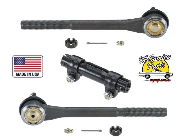Tie Rod End: El Camino 78-87 KIT - Inside/Outer/ Sleeve - USA Made