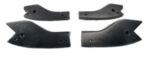 T-top corner Pillar cap set: 82-92 Camaro Firebird - Cars & Concepts T-Tops (4)