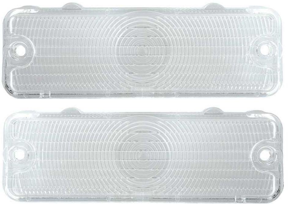 66 Chev Belair / Impala FRONT PARK LENS -  CLEAR (pr)