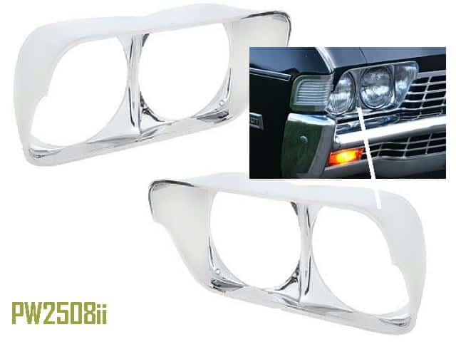 68 Impala / Belair Headlamp Bezel Set (4)
