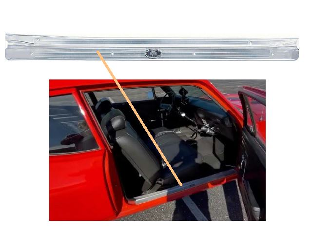 Sill Mold: 68-79 Nova / Chevy II 2 door - Each - Choose