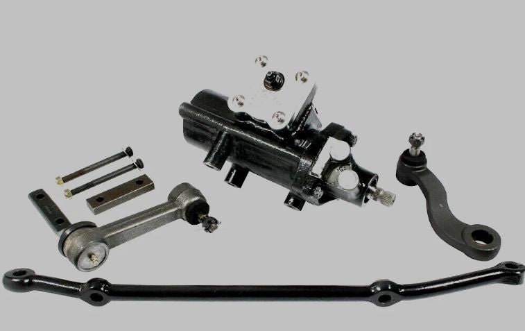 Steering Conversion Kit: 58-64 Chev LHD Power Steering box