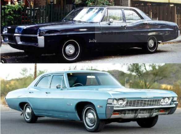 Weatherseal Kit: 67-68 Full Size 4 door POST Sedan - Kit 3