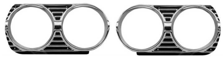 1965 Chevelle Headlamp Bezel Set (pr)