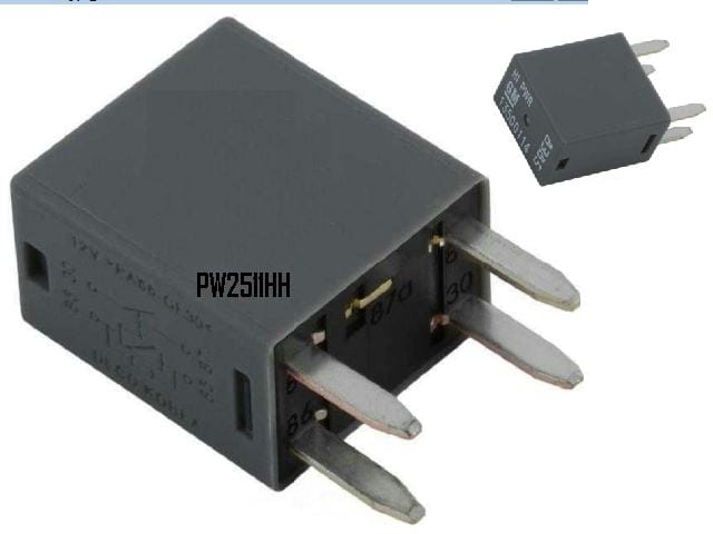 Relay Fuel Pump OPEN CIRCUIT:  1998 - 2002 Firebird TA/ Camaro - 4 pin