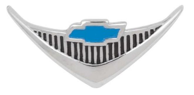 Horn Emblem Chev 1955 - 56 Bel Air 210 / 150 - 8 cylinder