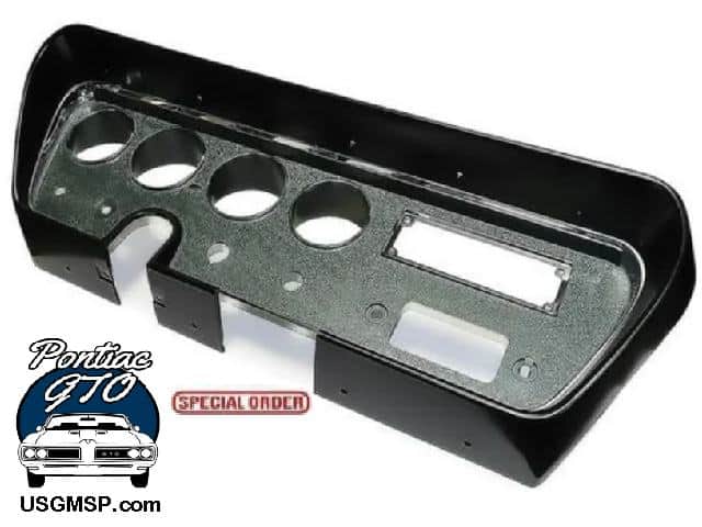 Dash Gauge fascia GTO Le Mans 1966 NO AC