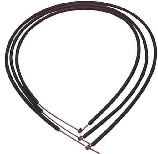 Cable Heater Defog set - 55-56-57 Chevy under dash 3 Piece - per factory