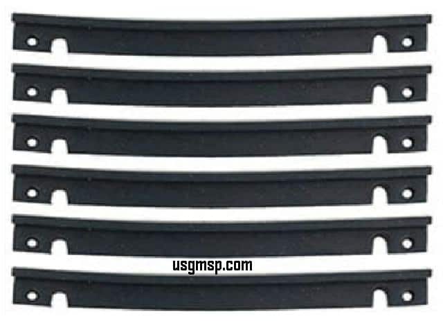 Door Drain SEAL SET: 1955-57 Chev/ Pontiac Passenger cars - 6 pack