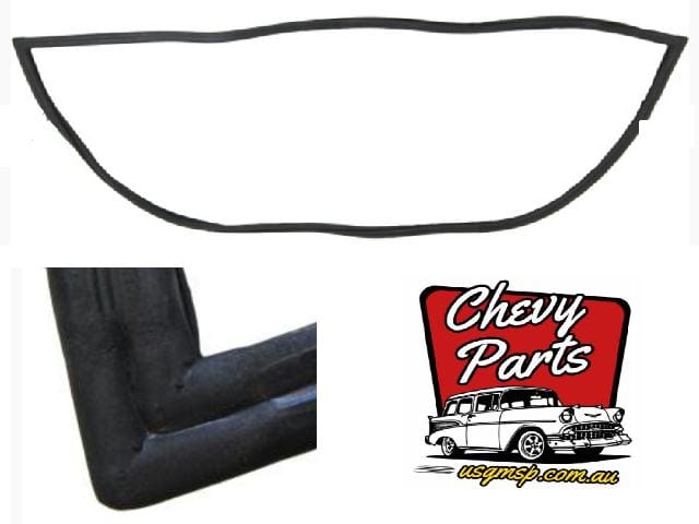 Rear Window Seal: 1955 Chev 150 series  sedan REAR window Seal
