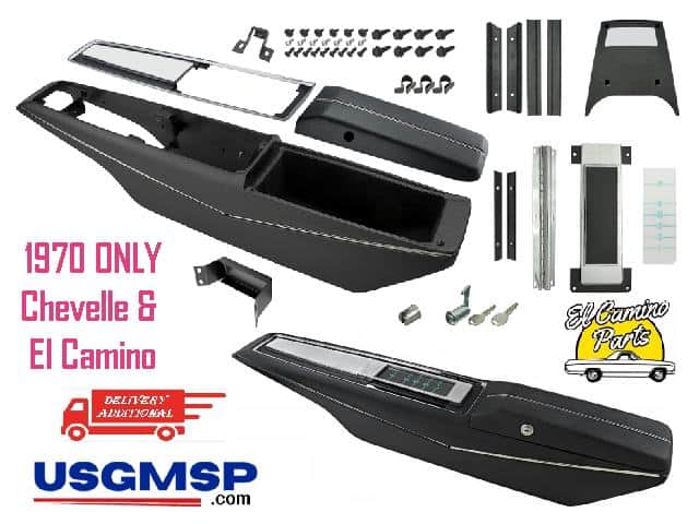 1970 Chevelle / El Camino Console Auto Turbo Hydra - ASSEMBLED