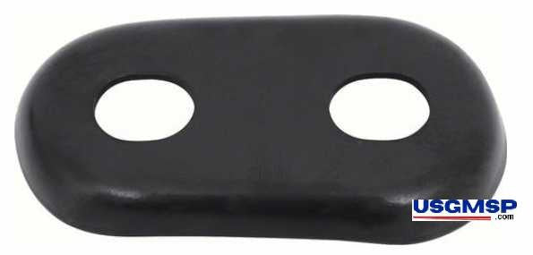 67-68 Firebird Rear Bumper SIDE 1/4 Panel Reinforcement brackets (ea)