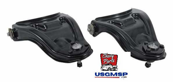 Control Arms: 55-57 Chev UPPER SET - with 5 degree Positive Caster
