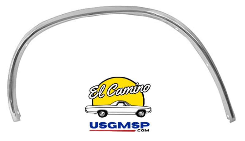 Wheel arch Molds 78-87 El Camino (ea) - FRONT ONLY