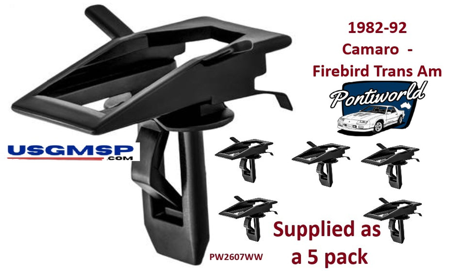 Clip Headliner 1982-92 Camaro Firebird Trans Am FRONT & REAR - 5 pack