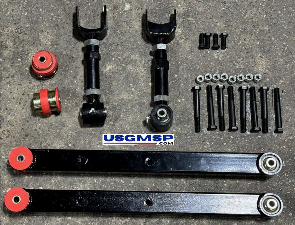 68-72 GM A body Rear Control Arm heavy duty Kit - Adjustable  **