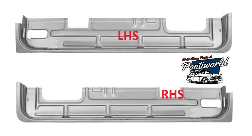 55-57 Chev 2 door - Door body Repair Panel - LOWER - each side