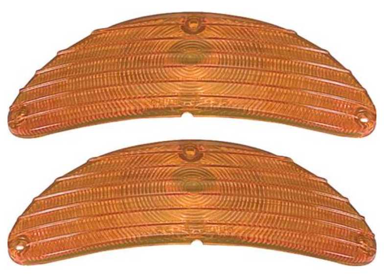 55 Chev Bel Air front park Lenses - AMBER  PR