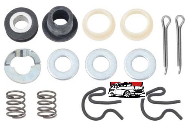 Shift Linkage Bushing REBUILD Set: 55-57 Chev Automatic