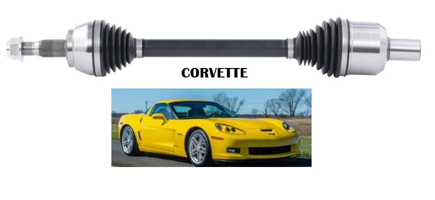 CV shaft assembly Corvette 2005- 2013  Each rear w/ ABS